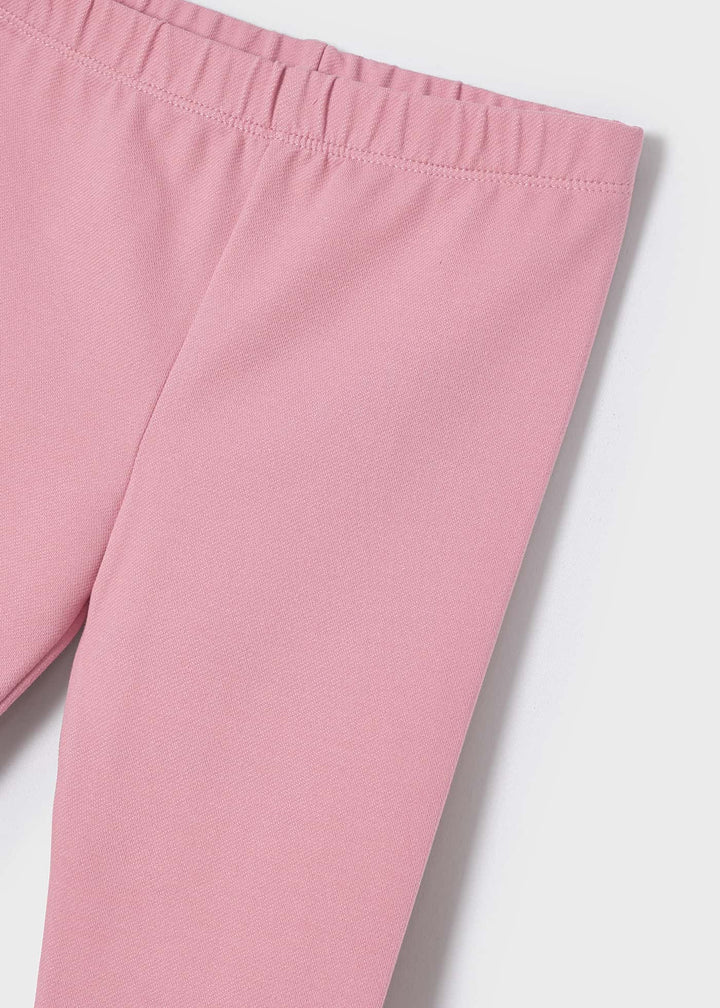 Mayoral Zebra Print Leggings Set - Blush - 3756