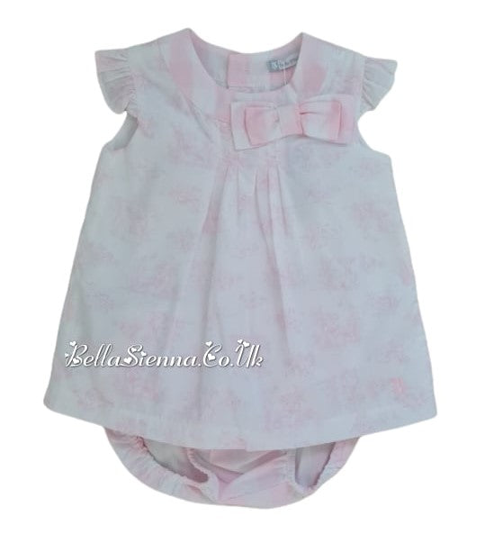 Tutto Piccolo Vintage Look Baby Girls Dress Set 2213