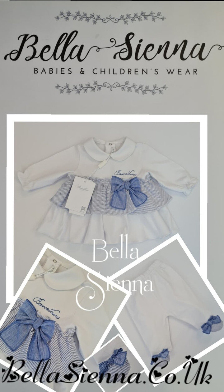 Barcellino Baby Girls Stunning Two Piece Outfit - 9442