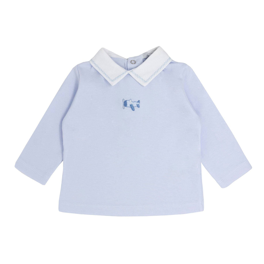 Blues Baby 3 Piece Airoplane Velour Set  - BB0170