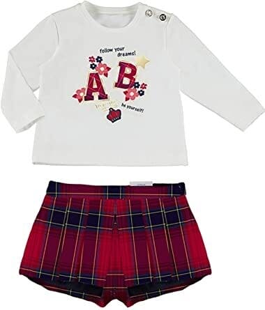 Mayoral Winter Baby Girls Short Set 96951