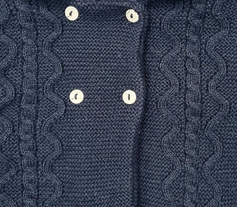 Little Nosh Baby/Newborns Chunky Knit Cardigan/Coat 105