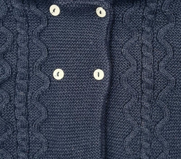 Little Nosh Baby/Newborns Chunky Knit Cardigan/Coat 105