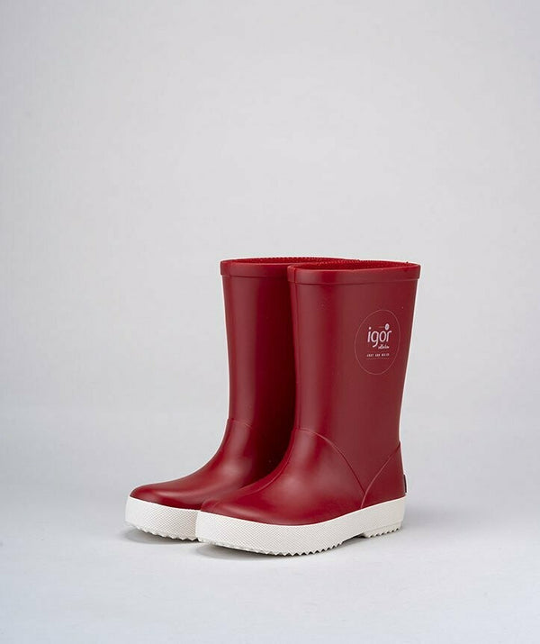 Red/White igor wellies / boots