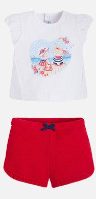 Mayoral Baby Girls Short Set