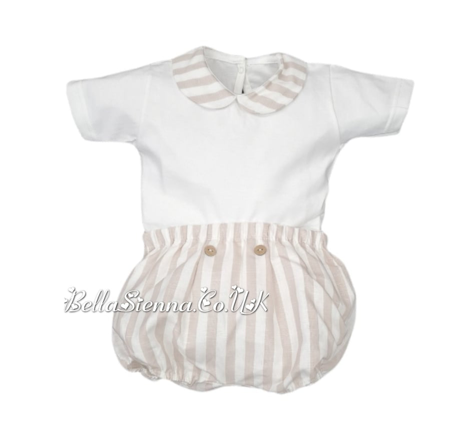 Rapife Baby boys Jam Pant Outfit Beige 5233