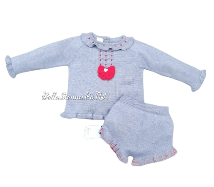 Granlei Girls Knitted Short Set Outfit - 2100