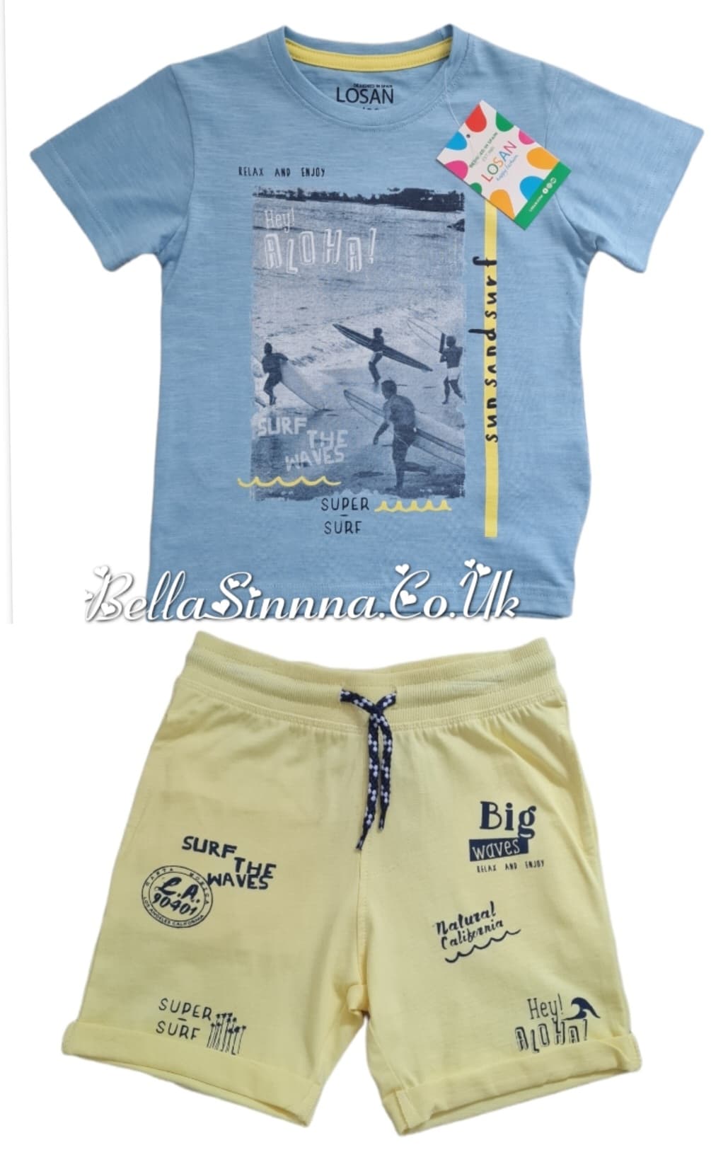 Losan Boys Short Set 8004