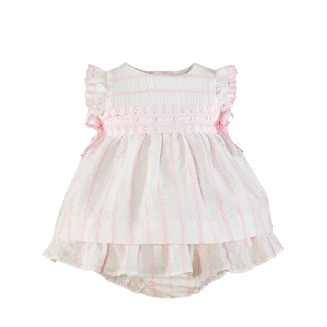 Miranda Pink & White Dress & Pants Set - 27/VB