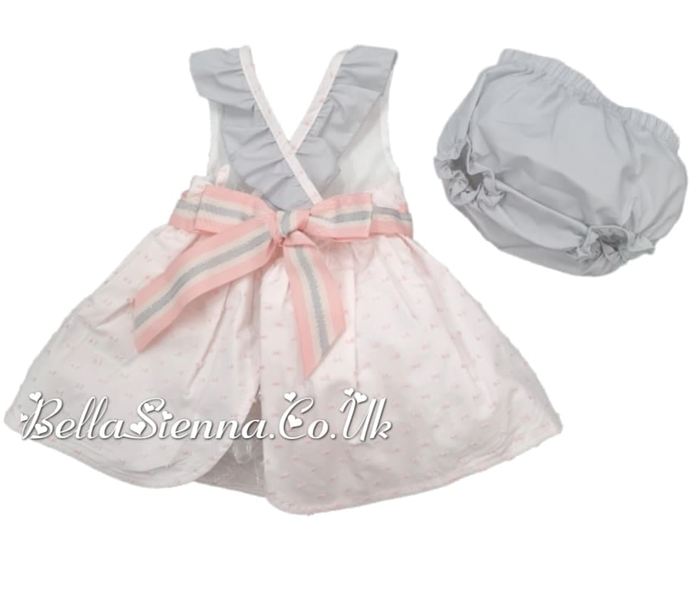 Mac ilusion Pink Baby Girls Summer Dress Set 7740