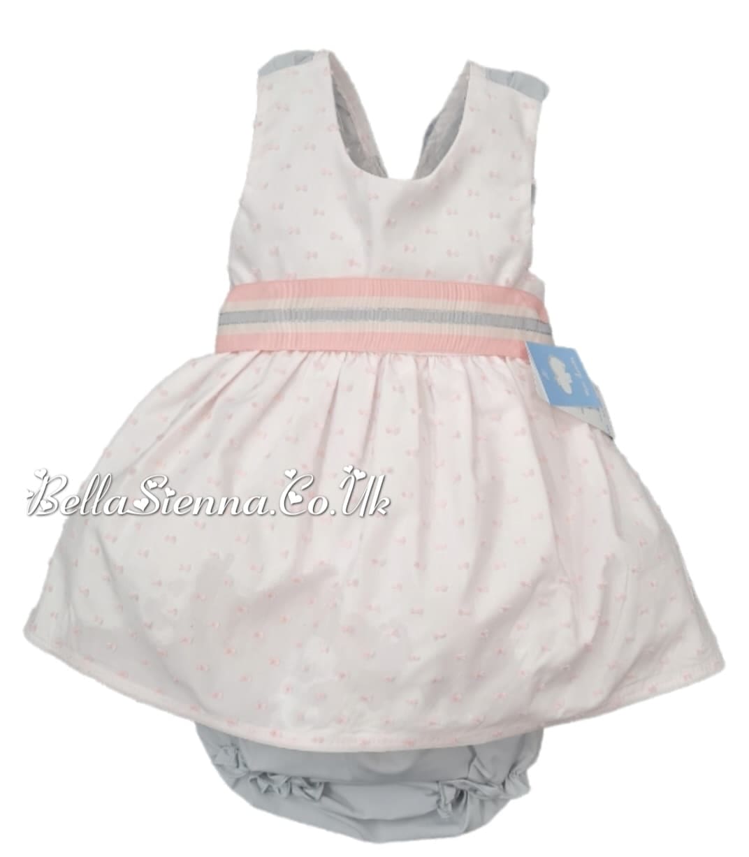 Mac ilusion Pink Baby Girls Summer Dress Set 7740