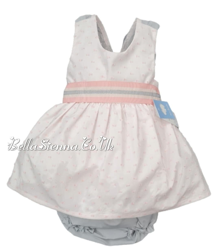 Mac ilusion Pink Baby Girls Summer Dress Set 7740