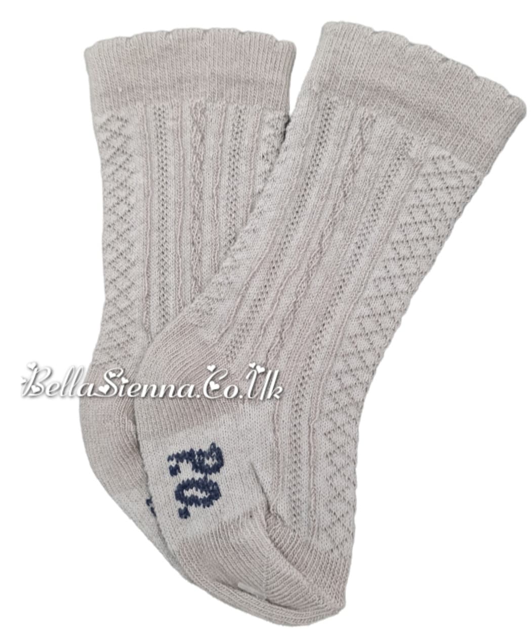 Pretty Originals Unisex Grey Knee High Socks SP50201X