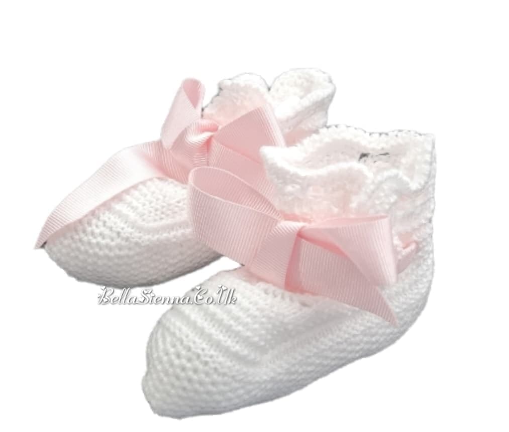 Mac ilusion 4 Piece White/Baby Pink Set Baby 7626