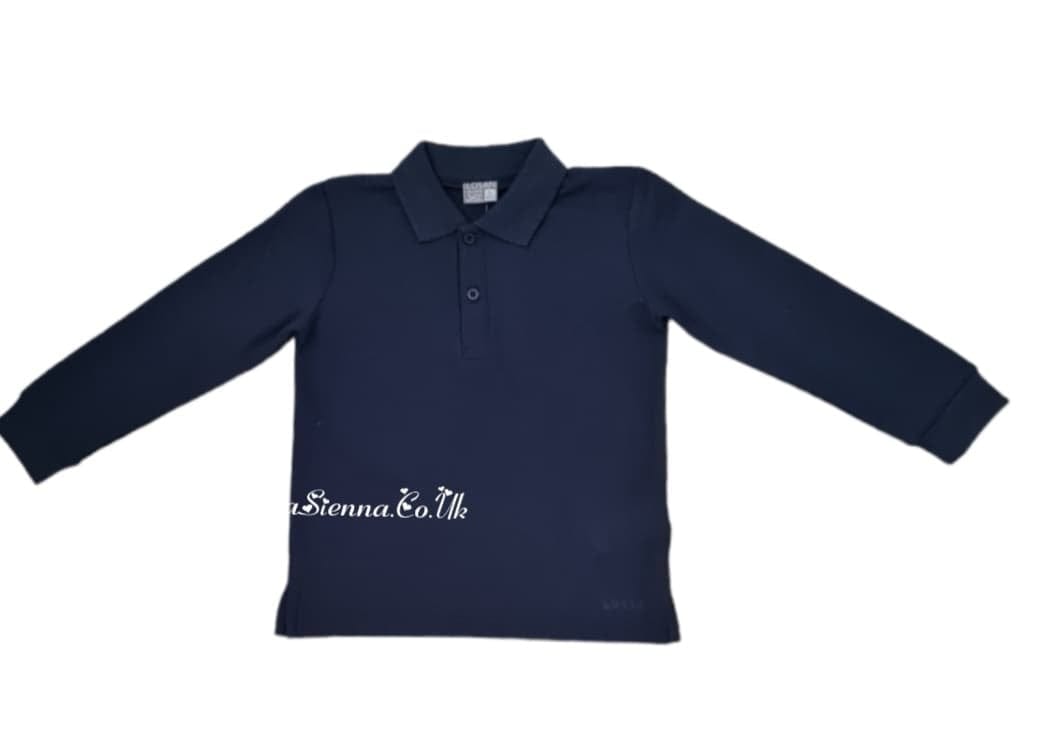 Losan Boys Navy Blue Polo Shirt