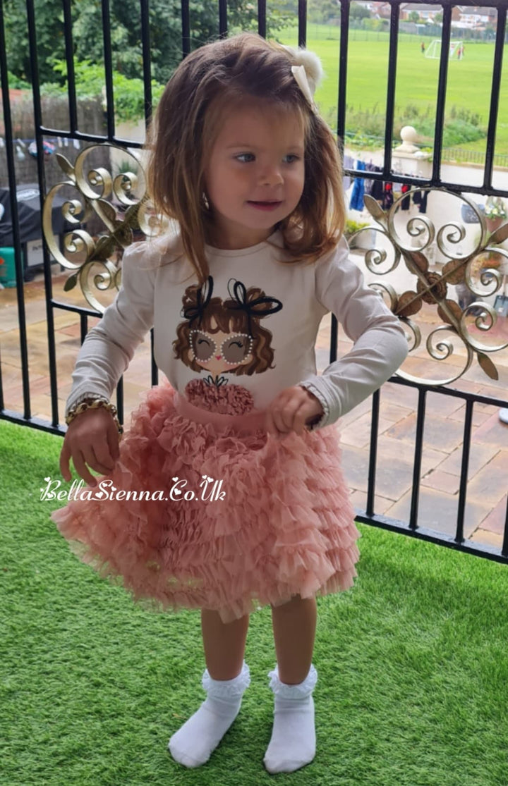 Mayoral *ECOFRIENDS long sleeved short set for girls 4026-4945