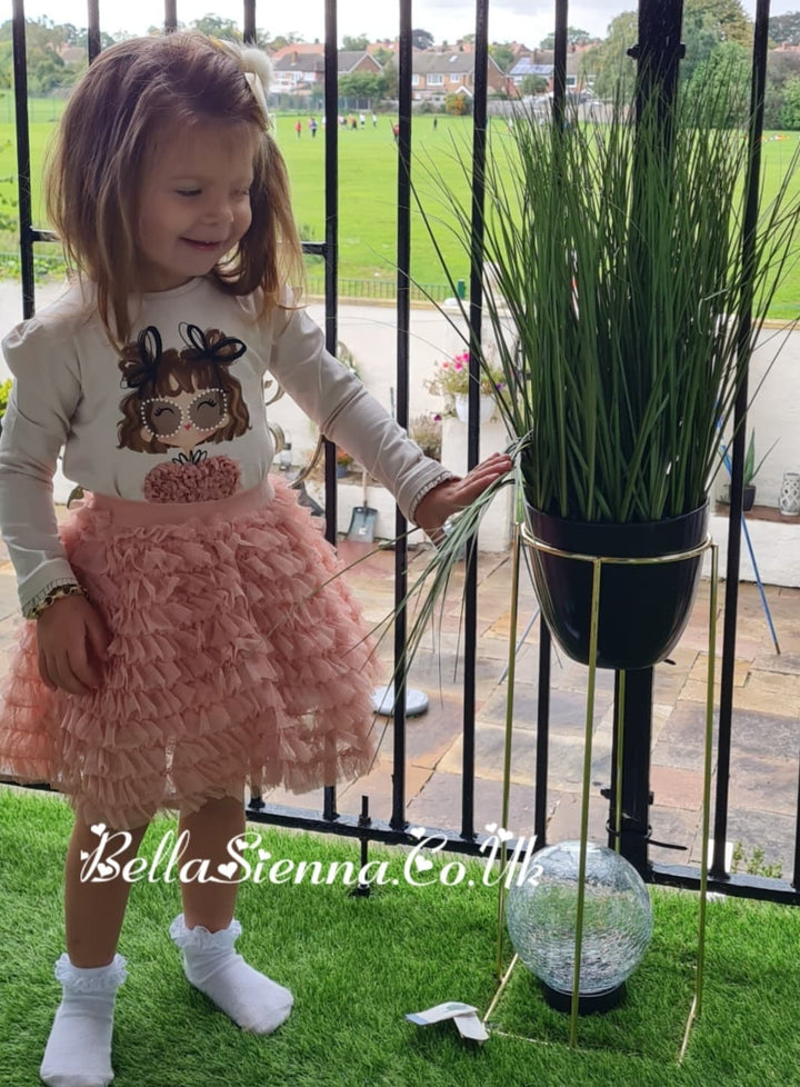 Mayoral *ECOFRIENDS long sleeved short set for girls 4026-4945