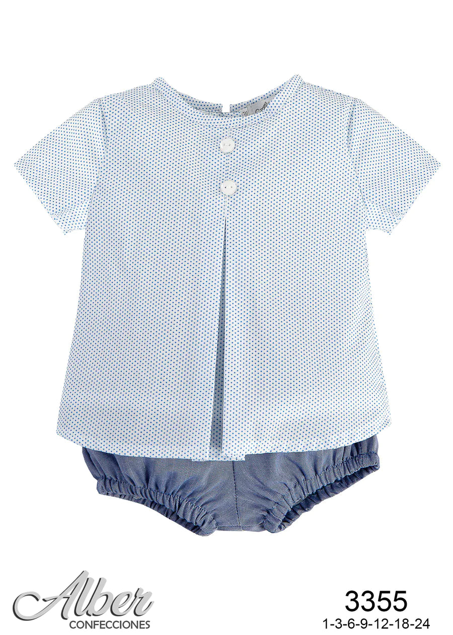 Alber Baby Boys Shirt And Shorts Set - 3355