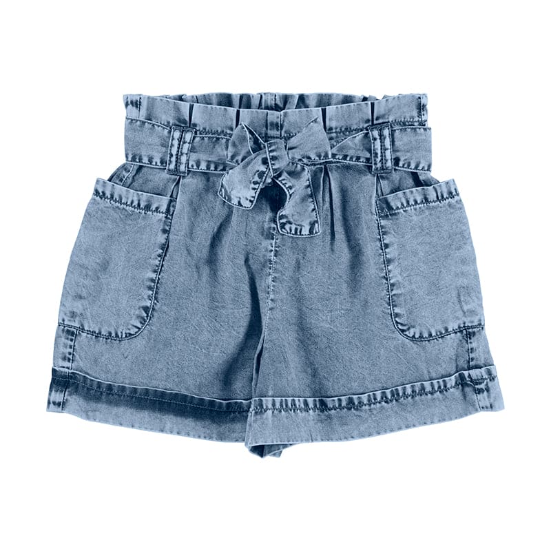 Mayoral Denim Look Shorts & Top Set 6124, 6219