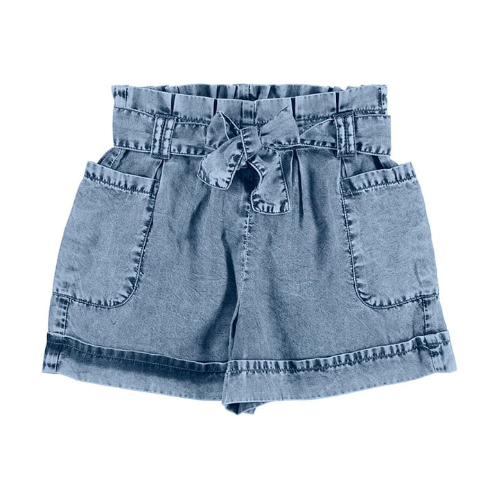 Mayoral Denim Look Shorts & Top Set 6124, 6219