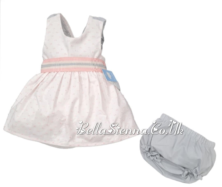 Mac ilusion Pink Baby Girls Summer Dress Set 7740