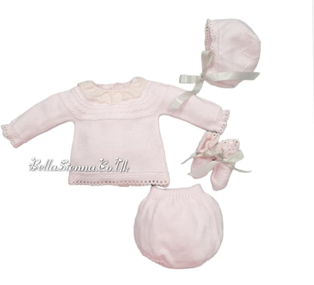 Mac ilusion 4 piece set For Newborn Baby Girl - 8230