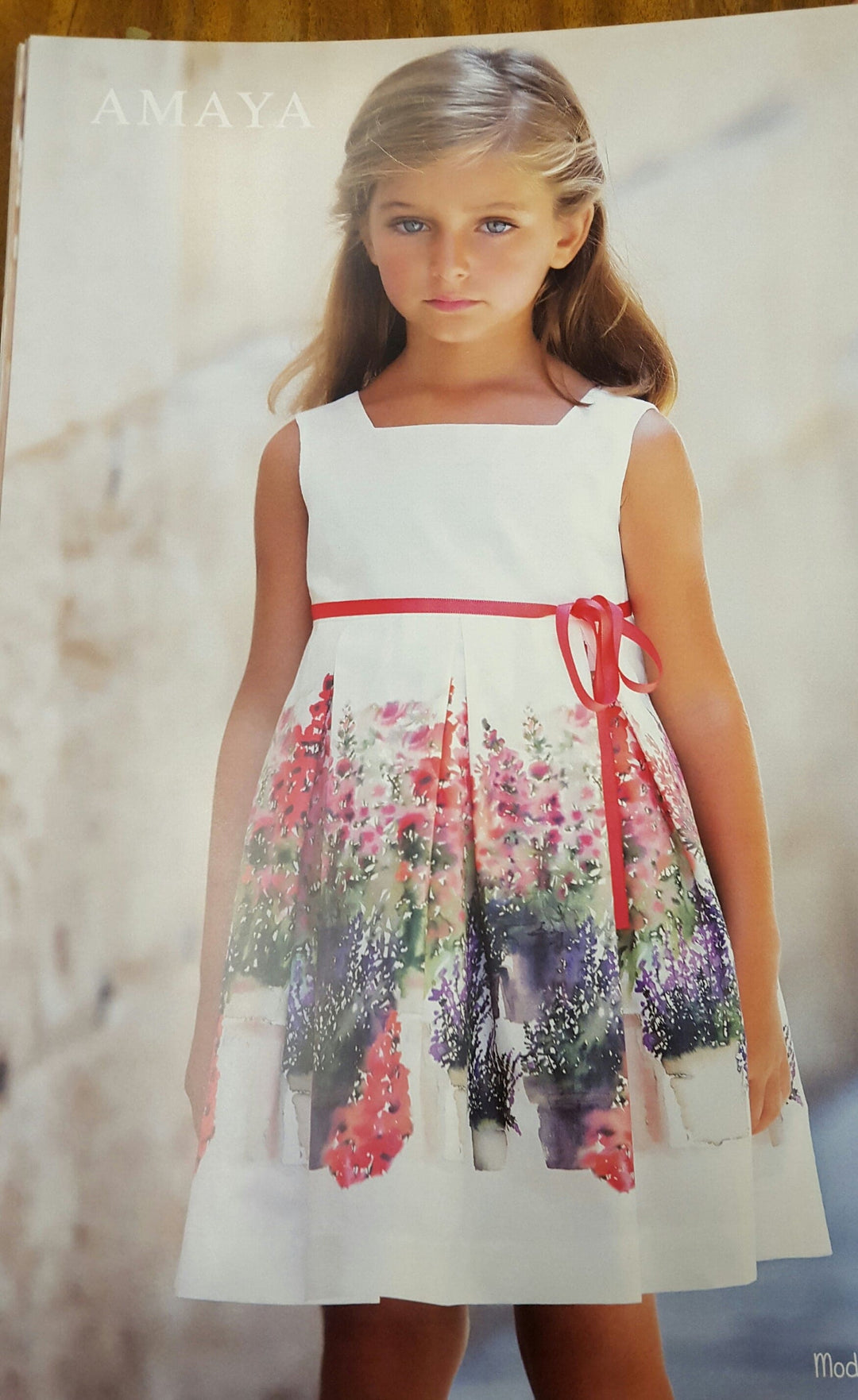 Amaya Girls Summer Dress 96059