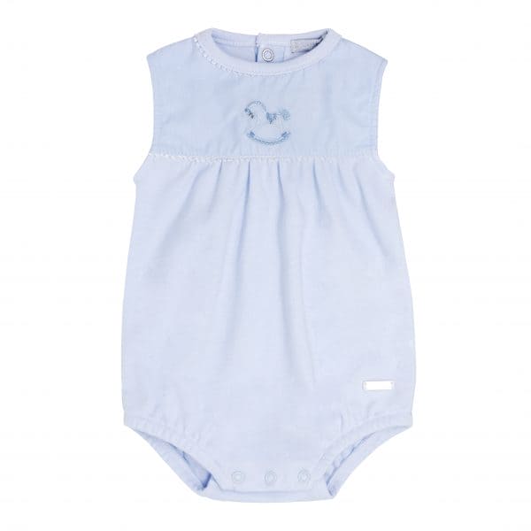 Blues Baby Rocking Horse Romper - BB0291