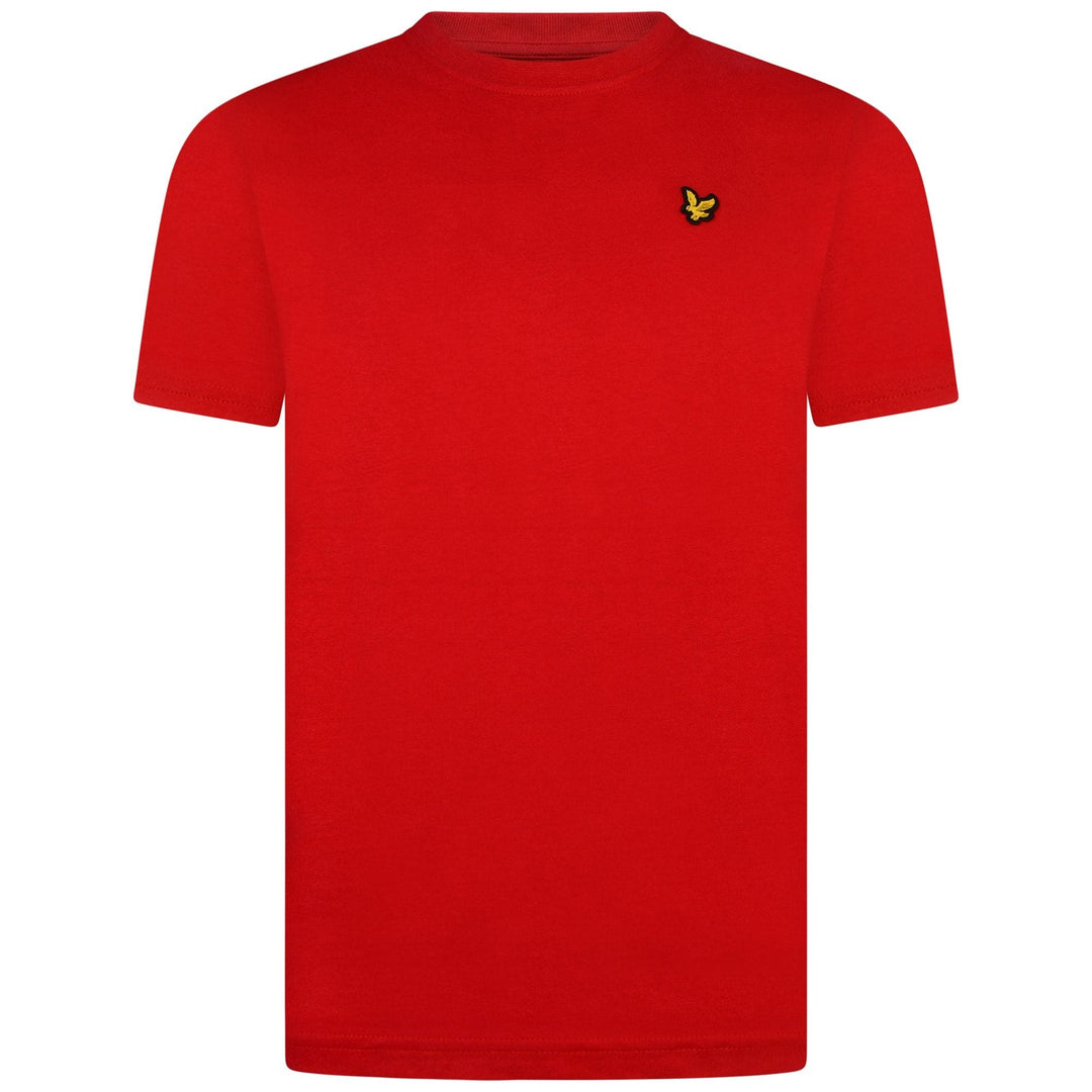 Lyle & Scott Red T-shirt With Logo - LSC0003 TANGO RED