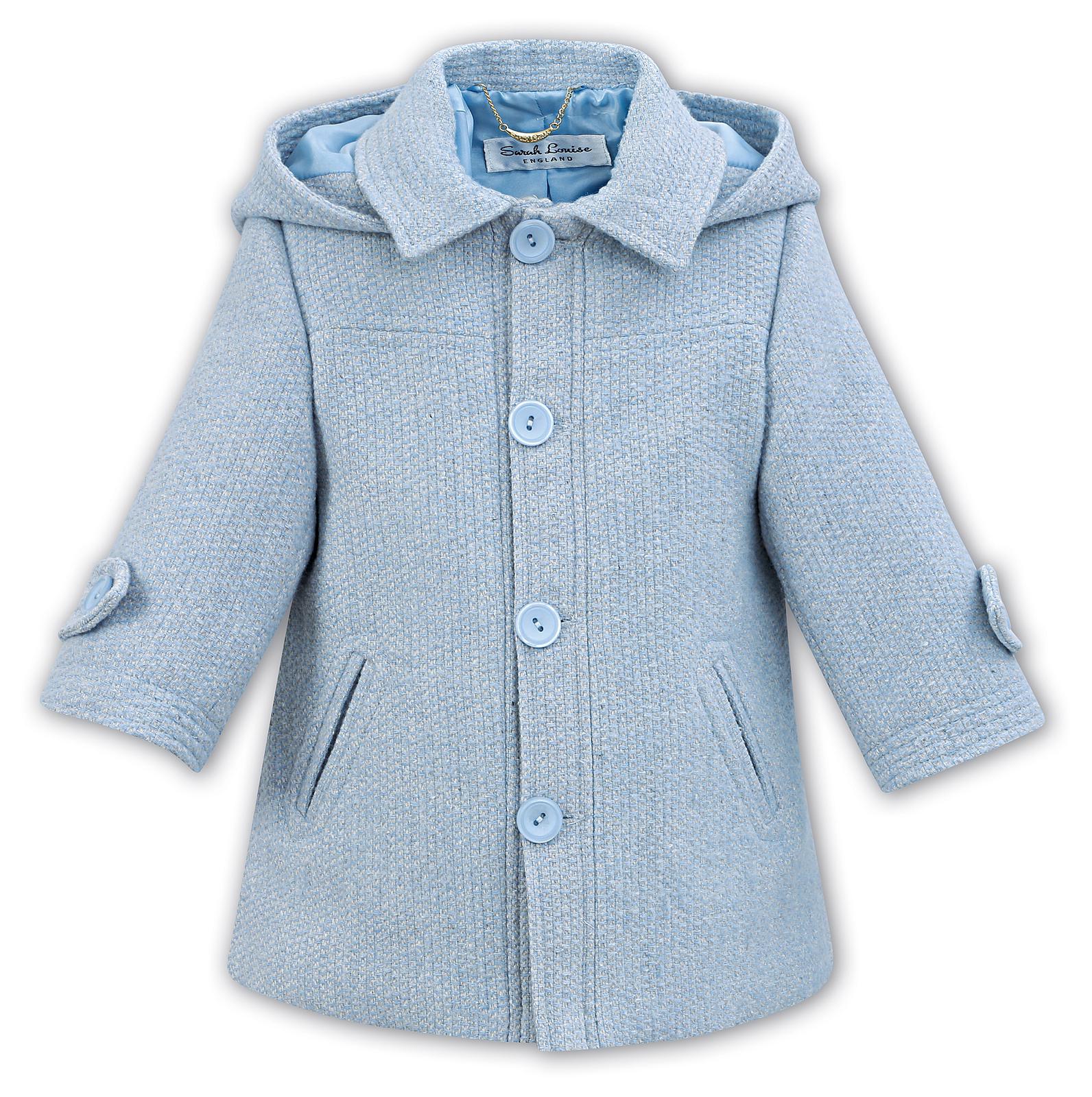 Sarah Louise Pink Wool Coat - Timeless Elegance main image 0