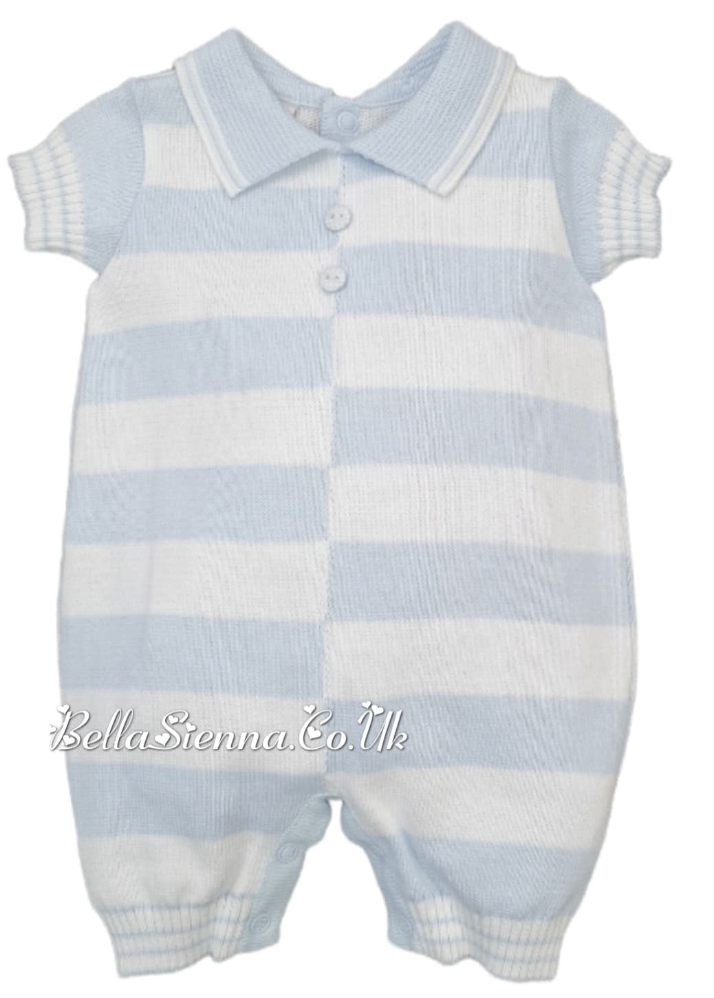 Pretty Originals Baby Boys Traditional Fine Knitted Romper JPF5000E1388