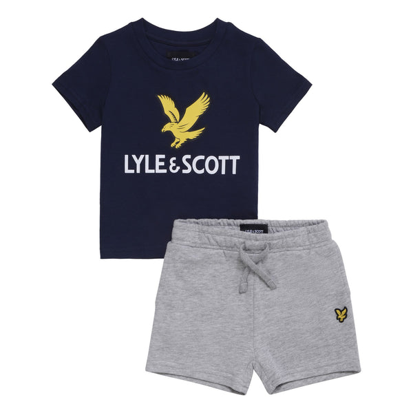 Lyle & Scott Baby Boys Shorts & T-shirt Set - LSC1011 - NAVY