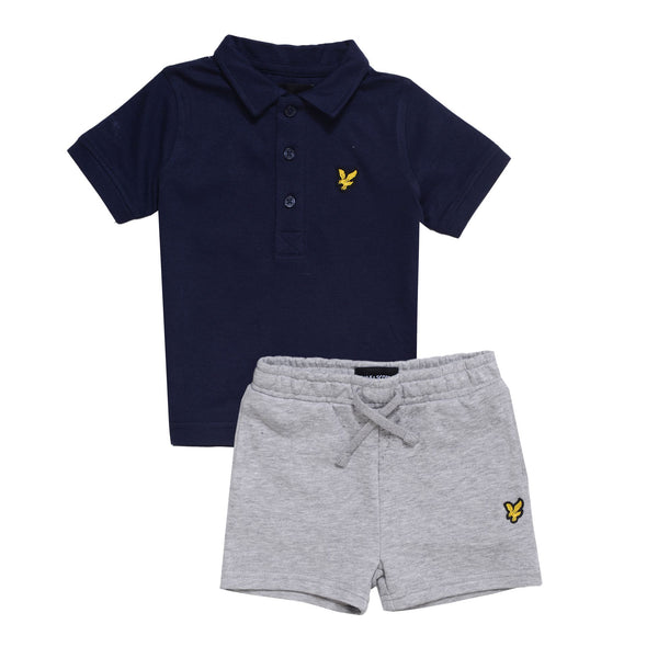 Lyle & Scott Baby Boys Polo T-shirt & Shorts - LSC1014