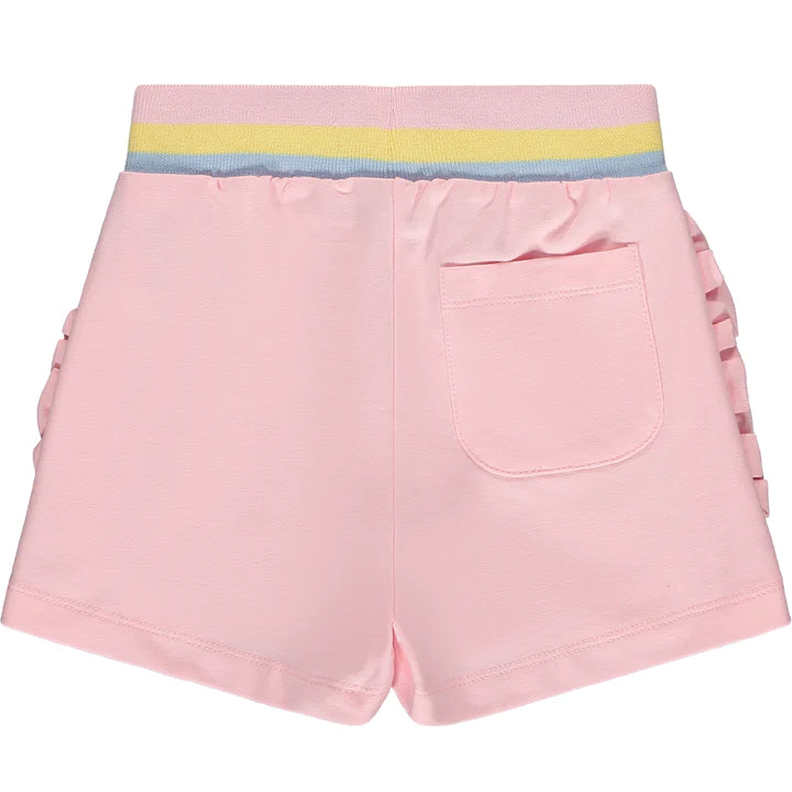 A Dee Pink Sweatshirt Shorts Set - S232509 - VERA