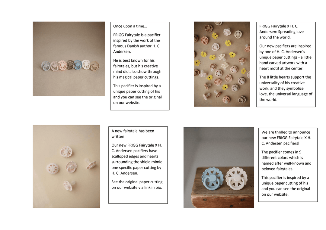 FRIGG Pacifier - Dummy - Fairytale Silicone - Baby Pink - The Snow Queen