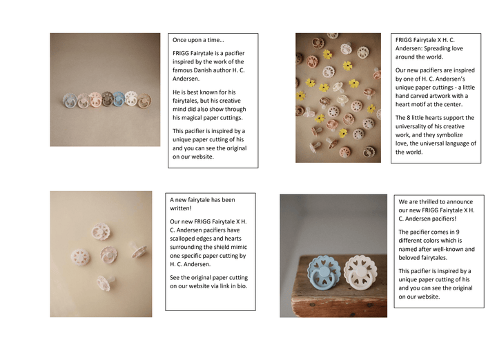 FRIGG Pacifier - Dummy - Fairytale Silicone - Baby Pink - The Snow Queen