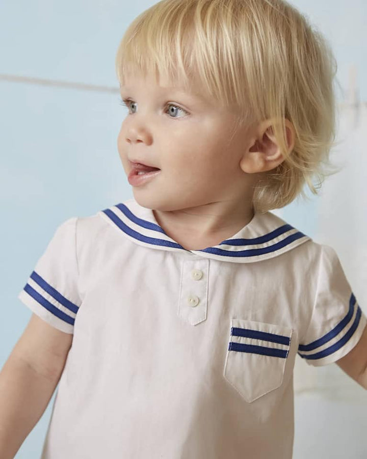 Martin Aranda Boys Sailor Style Shorts Set - 20046