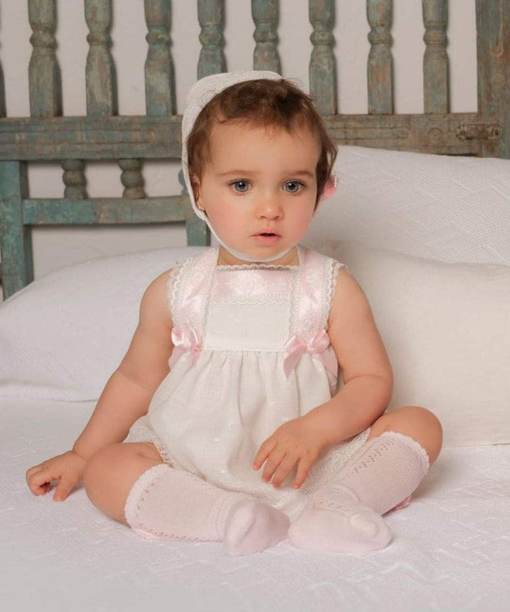 Beautiful Miranda Dress, Pants & Bonnet Set - 0020 VBG