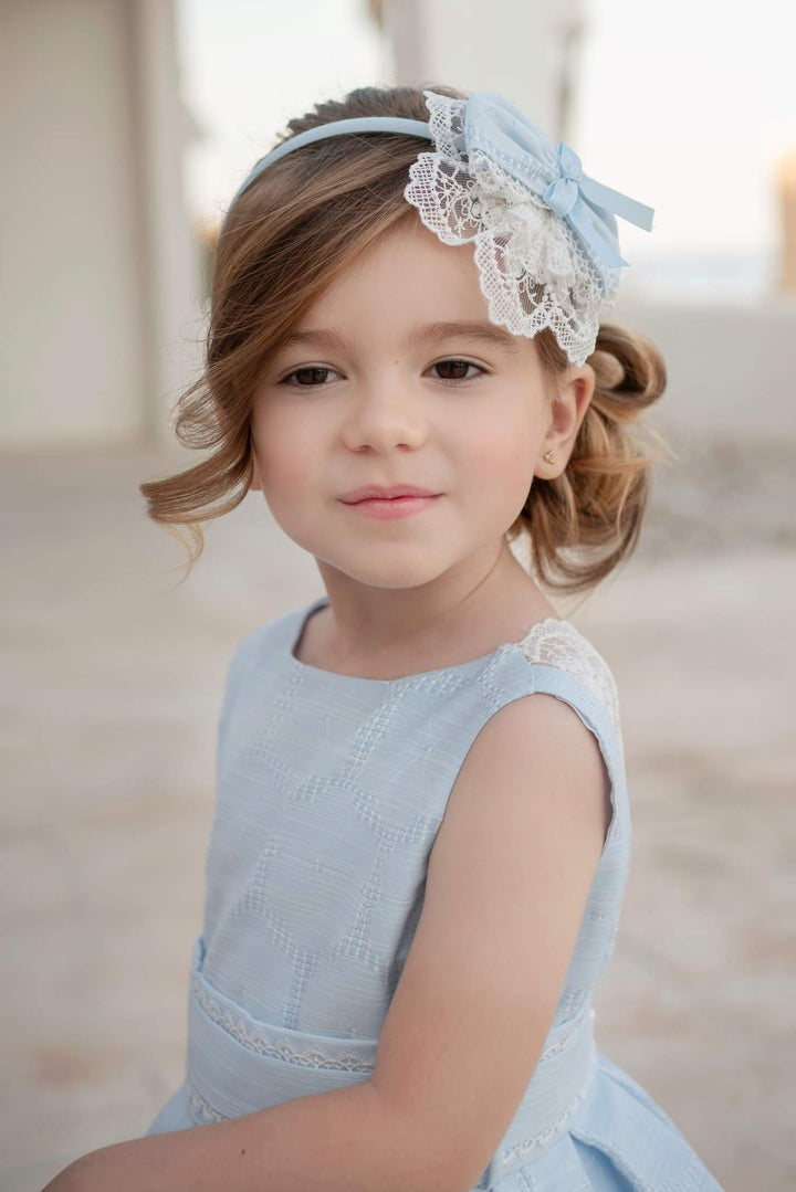 Miranda Blue Dress & Pants Set - 0124