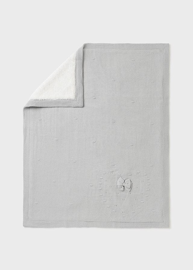 Mayoral Baby Shawl Grey 9144