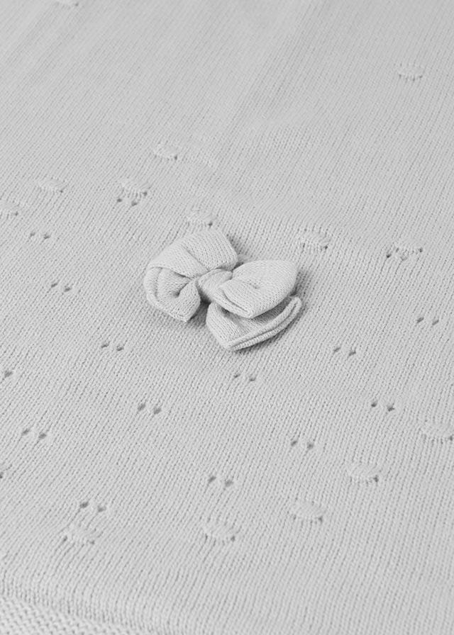 Mayoral Baby Shawl Grey 9144