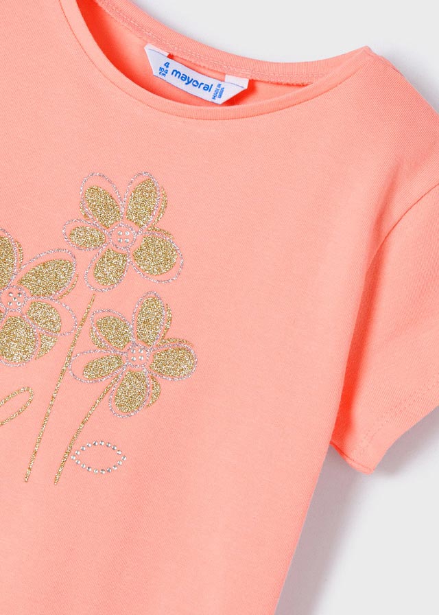 Mayoral short set - Flamingo - 1749