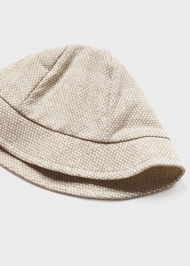 Mayoral Sustainable cotton romper with hat for newborn boy - 1614