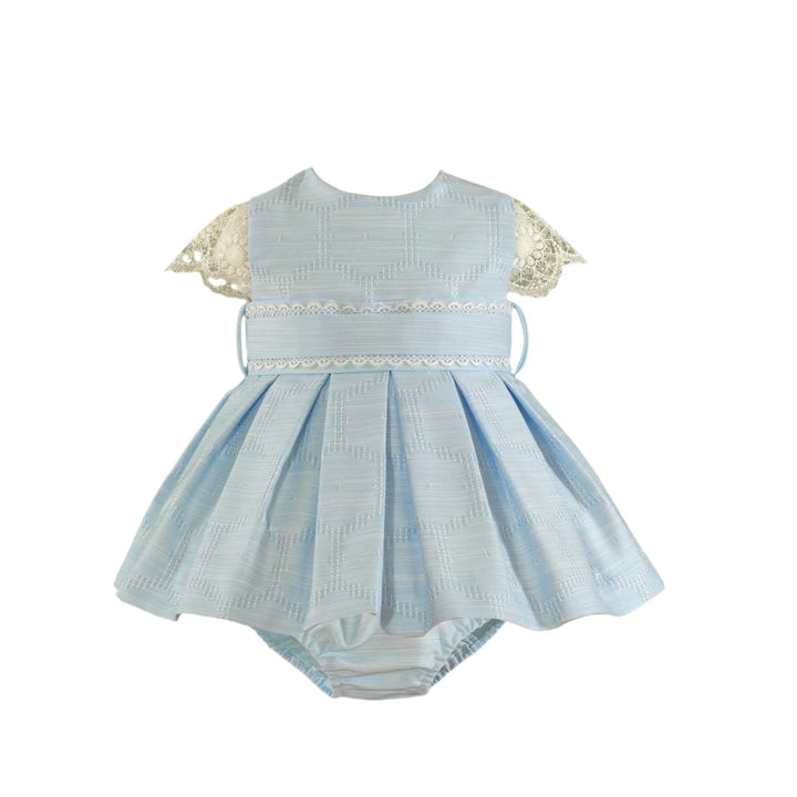 Miranda Blue Dress & Pants Set - 0124