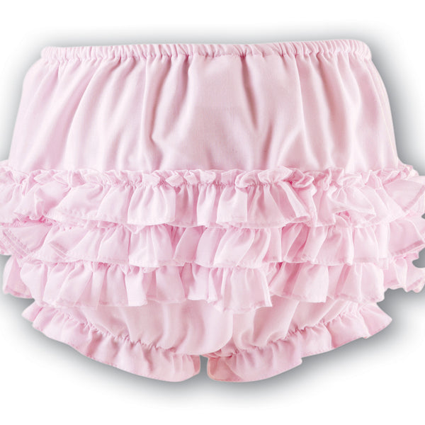 Sarah Louise Pink Frilly Knickers - 003760 – Bella Sienna