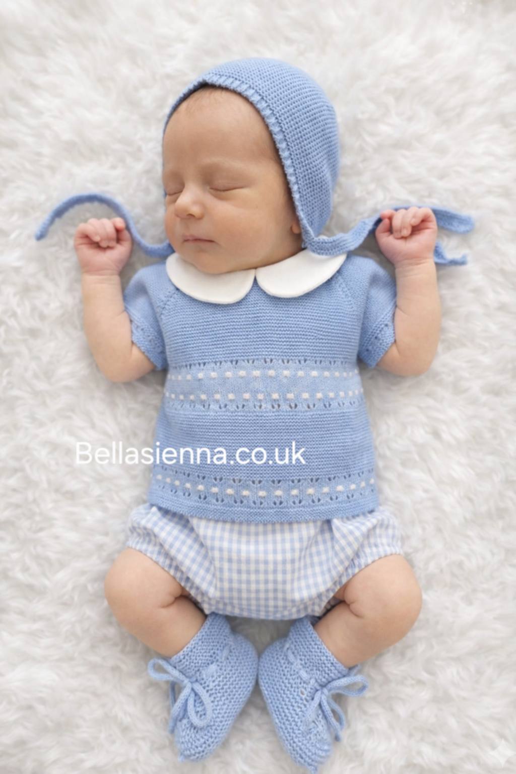 Mac ilusion Baby Boys Four Piece Set -0038 - Azafata - Blue