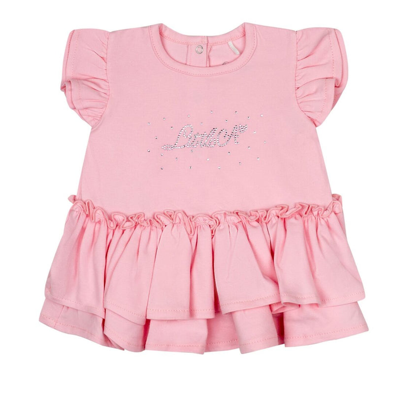 Little A Pink Fairy Pastel Hearts "JACKIE" Frill Leggings Set - LA24109