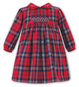 Sarah Louise Red Tartan Dress - 011020