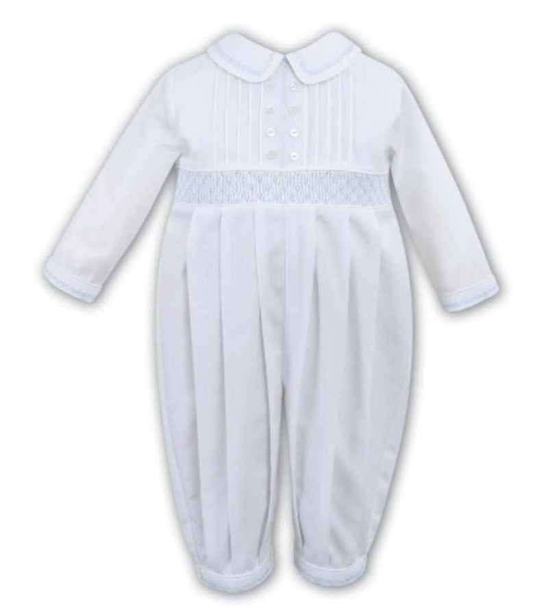 Sarah Louise Boys Long Sleeved Romper 012996