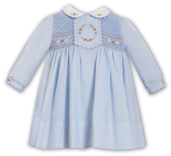 Sarah Louise Pink Hand Smocked Dress - 013685